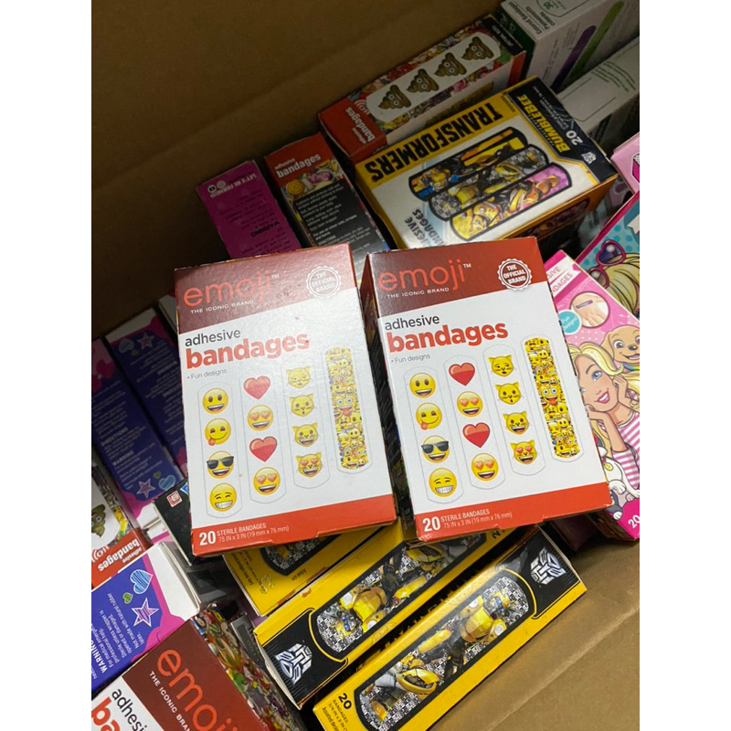 Băng keo y tế cá nhân 20 miếng Hoạt hình Mỹ