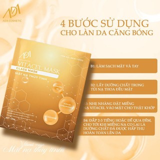 Mặt nạ thủy tinh vitacel hộp 6 miếng