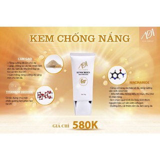 Kem Chống Nắng Ada Group 50g