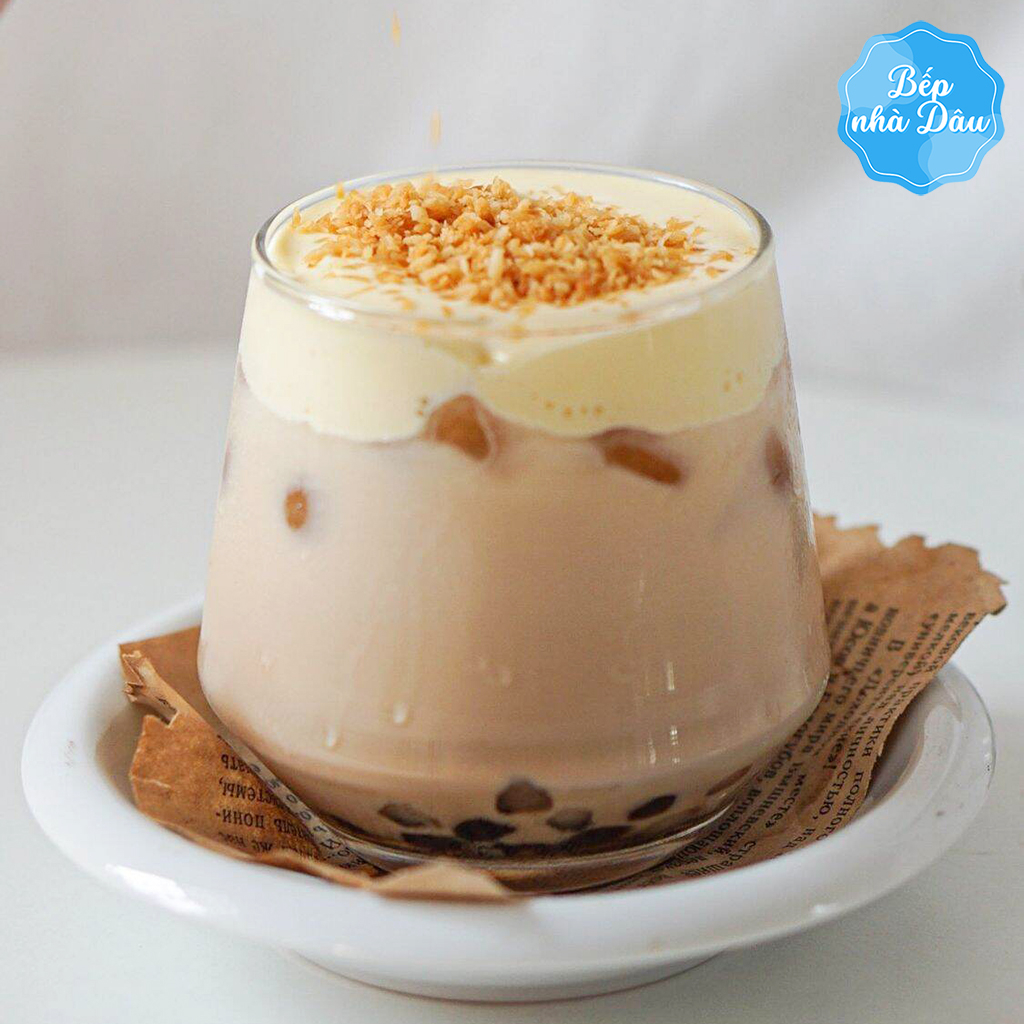 Bột Kem Béo Pha Trà Sữa Túi Nhỏ 100g Bếp Nhà Dâu