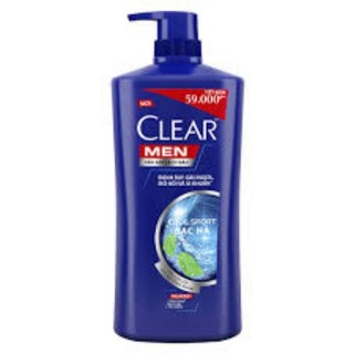 Dầu Gội Clear Men Bạc Hà 650g