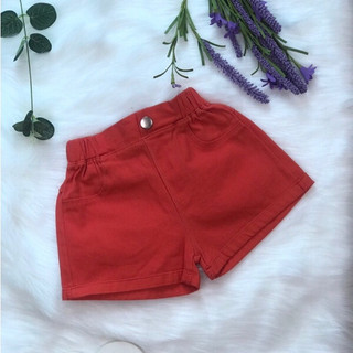 Quần short kaki cho bé gái