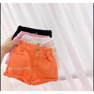 Quần short kaki cho bé gái