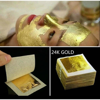 COMBO 10 miếng vàng lá khổ 4*4 - Dễ tan