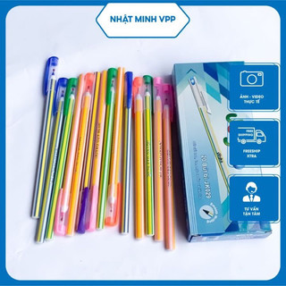 Bút bi, bút nến dài hộp 20 chiếc jk209