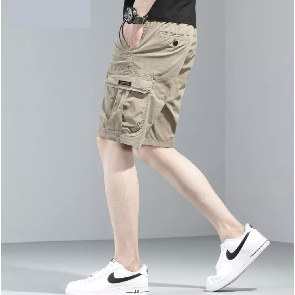 Quần Short, Quần Đùi Nam Chất Kaki Cao Cấp Túi Hộp