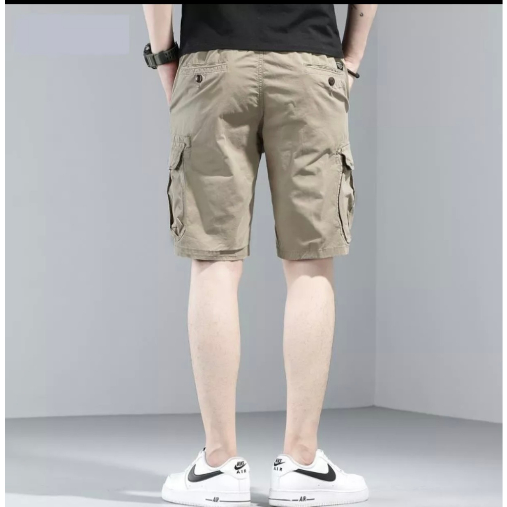 Quần Short, Quần Đùi Nam Chất Kaki Cao Cấp Túi Hộp