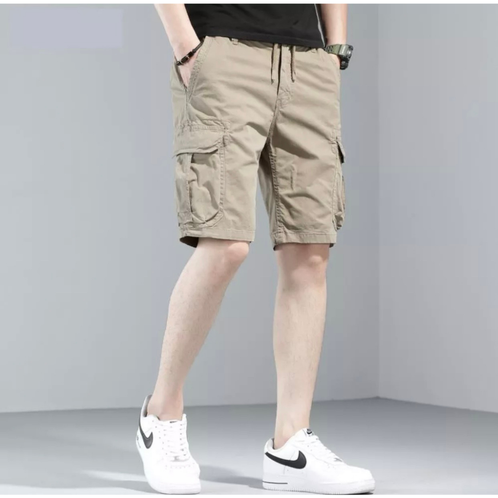 Quần Short, Quần Đùi Nam Chất Kaki Cao Cấp Túi Hộp