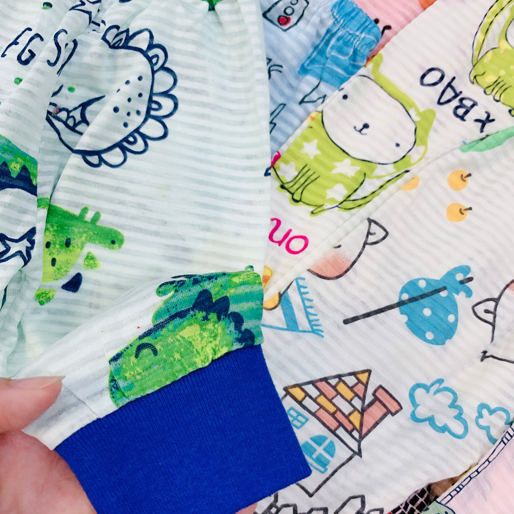 Quần chục dài chất cotton cho bé trai bé gái 6-16kg QC1