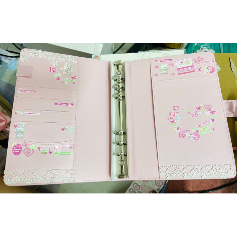 Binder decor ren, cánh thiên thần, sticker các mẫu nhiều mầu sắc, các mẫu top decor ren xinh xinh