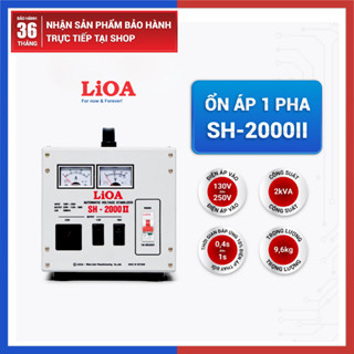[CHÍNH HÃNG] Ổn áp LiOA 2KVA chính hãng Nhật Linh 2KW 2000VA 2000W thế hệ mới dây đồng 100%