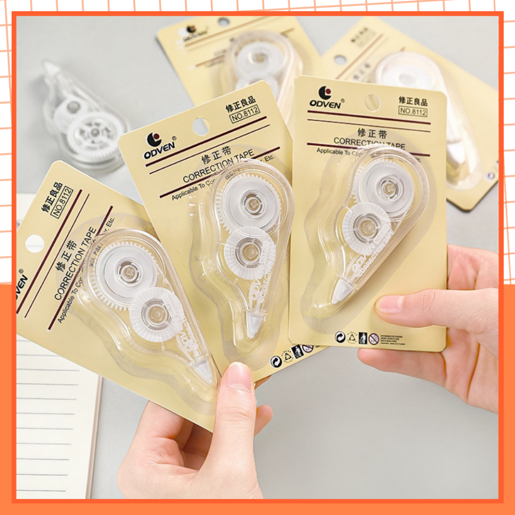 Bút Xoá Kéo Phong Cách Muji Nhật Bản, Đơn Giản Tiện Lợi - MEKI Văn Phòng Phẩm