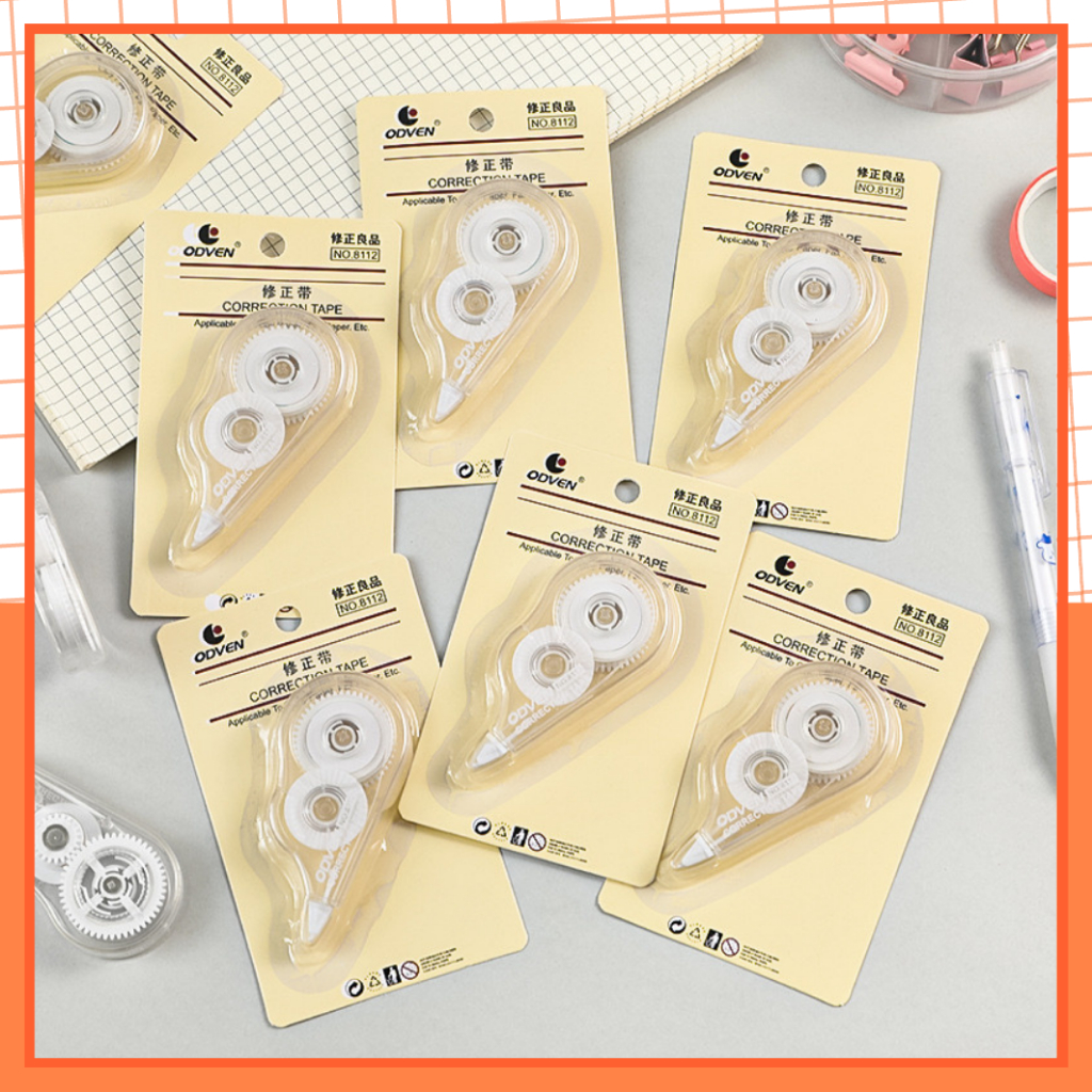 Bút Xoá Kéo Phong Cách Muji Nhật Bản, Đơn Giản Tiện Lợi - MEKI Văn Phòng Phẩm