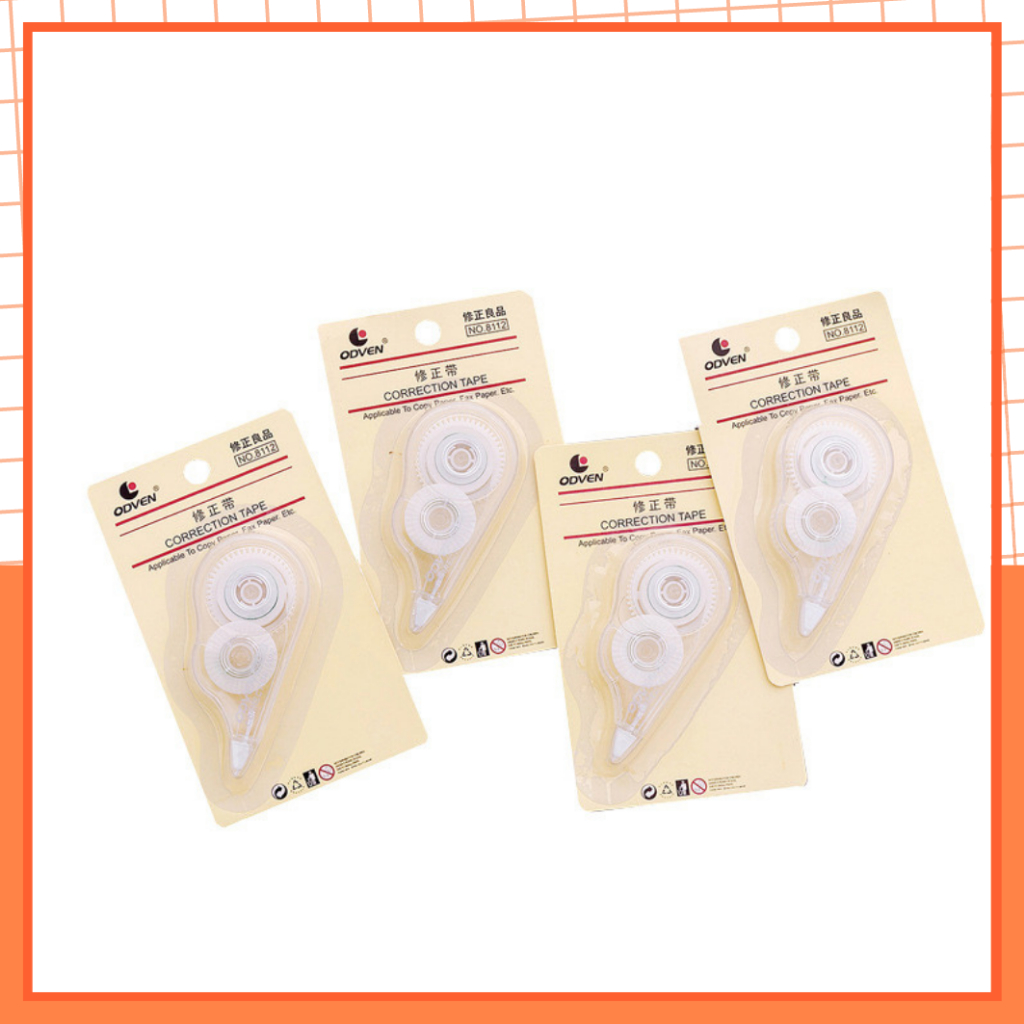 Bút Xoá Kéo Phong Cách Muji Nhật Bản, Đơn Giản Tiện Lợi - MEKI Văn Phòng Phẩm