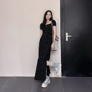 ĐẦM THUN MIDI HOA NHÍ ( kèm ảnh thật)