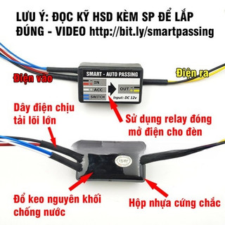 Mạch passing 3S loại 2 đèn trợ sáng