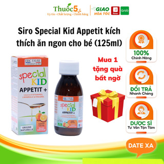 Special kid appetit siro ăn ngon cho bé, trẻ em, tiêu hóa tốt cho bé
