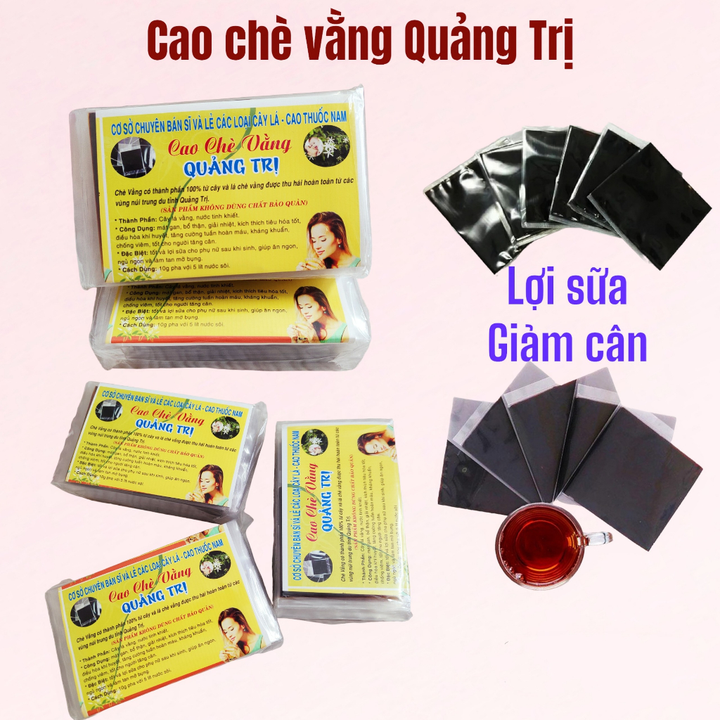 Cao chè vằng handmade 1kg