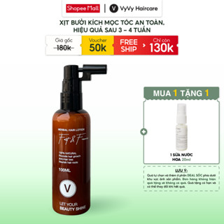 Xịt Nước Tinh Dầu Bưởi Kích Mọc Tóc, Giảm Rụng Tóc, Dưỡng Tóc Vyvyhaircare 100ml