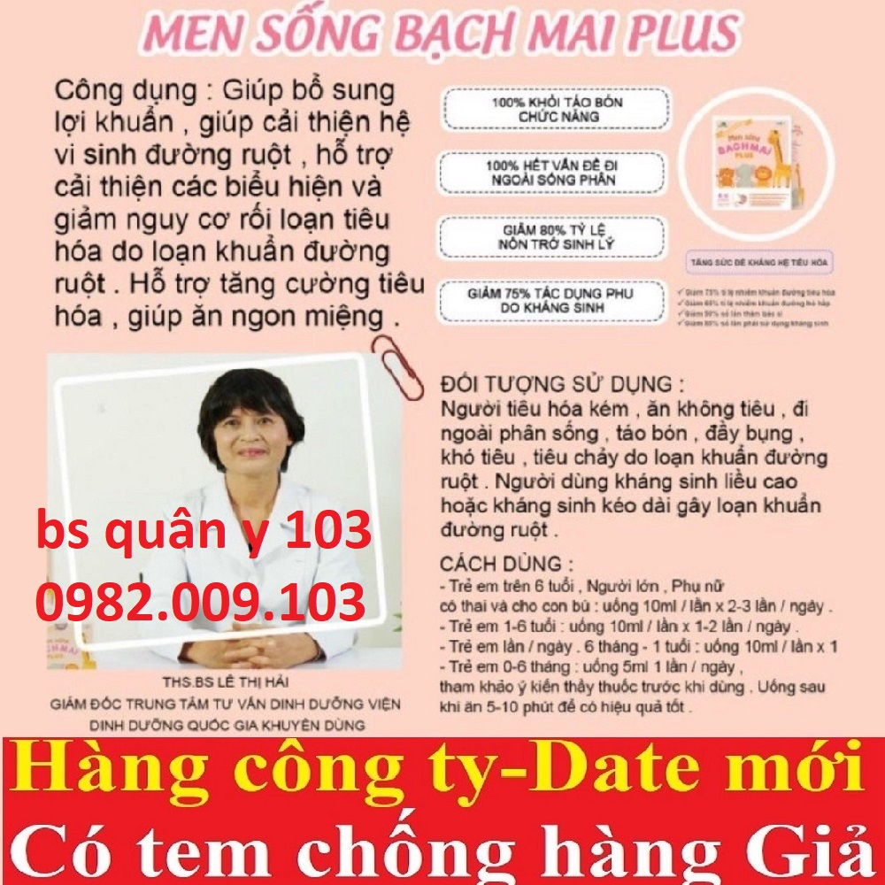 MEN SỐNG BẠCH MAI PLUS