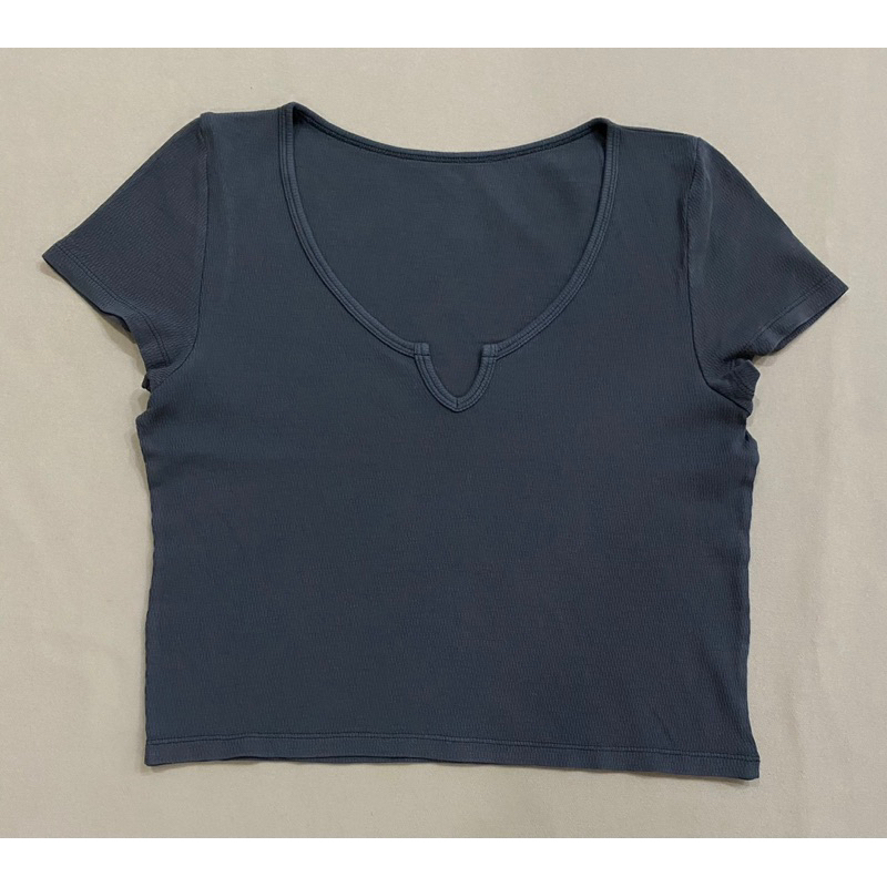 Áo croptop thun mè gân woat - Thanh lý vnxk