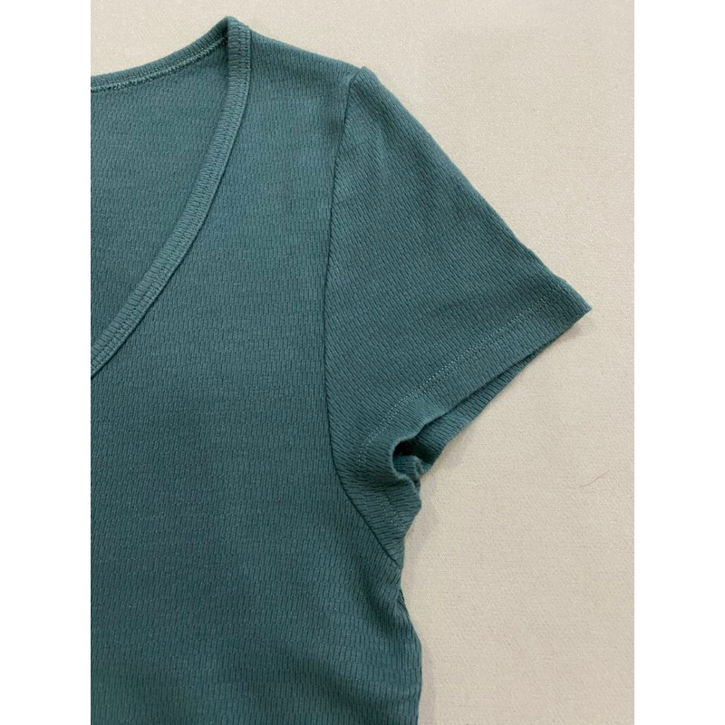 Áo croptop thun mè gân woat - Thanh lý vnxk