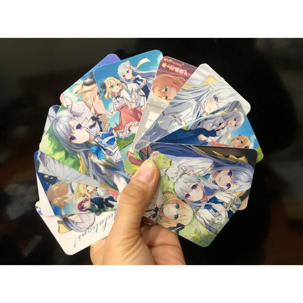 Card ảnh bo góc 2 mặt và 1mặt in theo yêu cầu anime manga miku genshin impact blue lock muichirou kimetsu no yaiba sanju