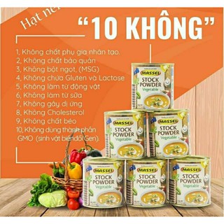 Hạt nêm hữu cơ Massel của Úc 168gr