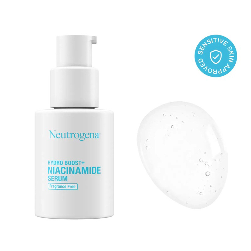 SERUM cải thiện và làm sáng đều màu da Neutrogena Hydro Boost Hyaluronic Acid + 10% NIACINAMIDE