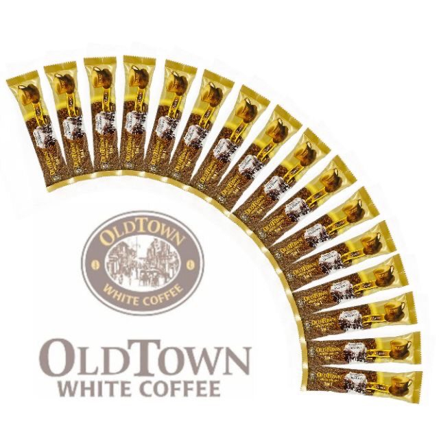 Cà Phê Trắng OLDTOWN WHITE COFFE Malaysia - Tặng Trà Sữa Milk Tea Oldtown Gói Lẻ 40gram