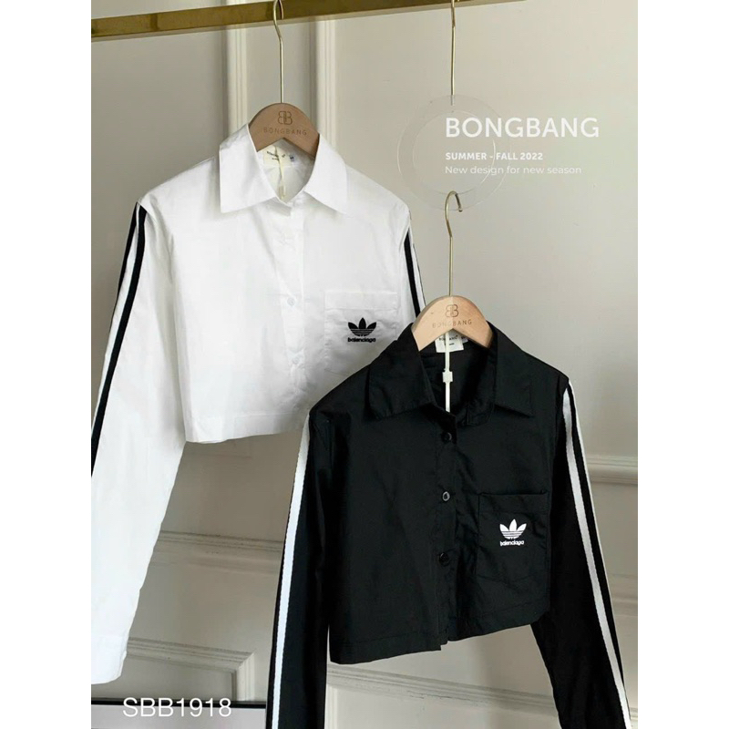 Set áo sơ mi tay dài phối chân váy