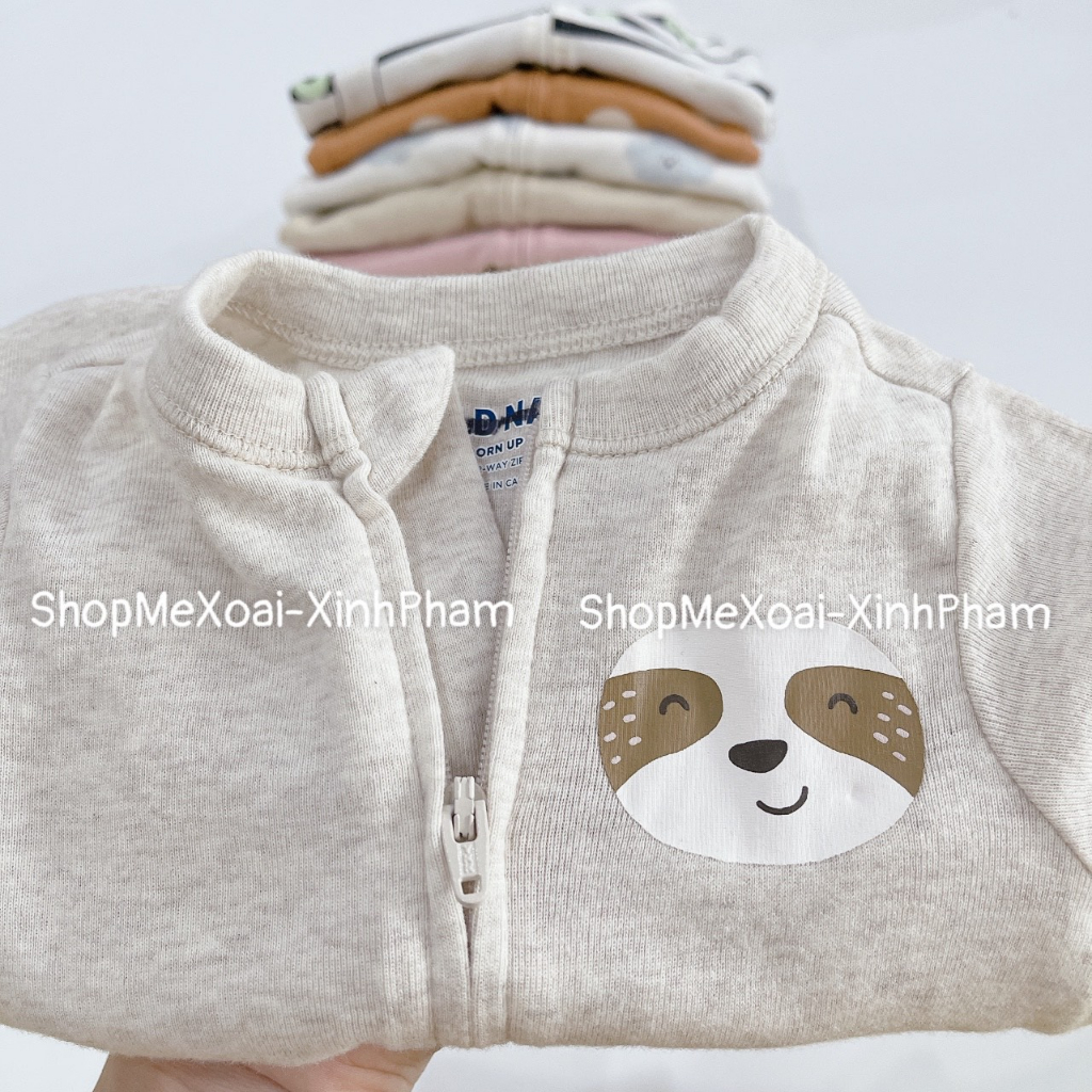 Body sleep cotton kéo khóa hiệu OLD..NAVY xuất dư siêu xịn hàng cao cấp