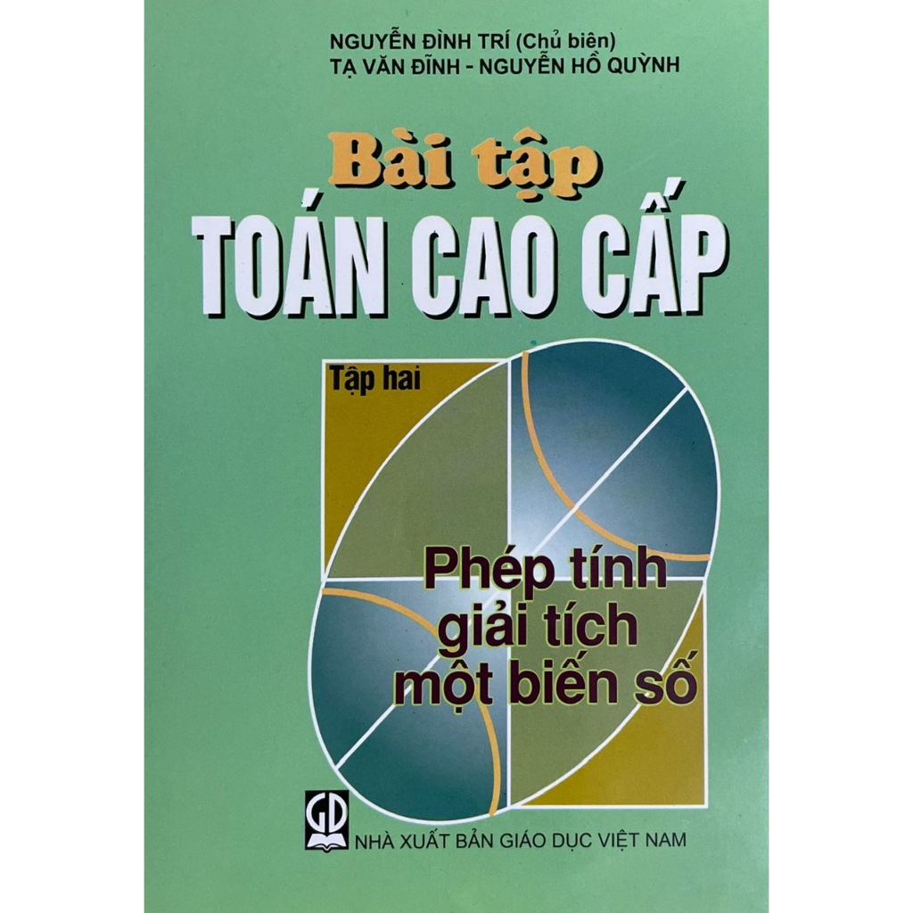 Sách - Combo 2 cuốn Toán Cao Cấp Tập 2 + Bài Tập