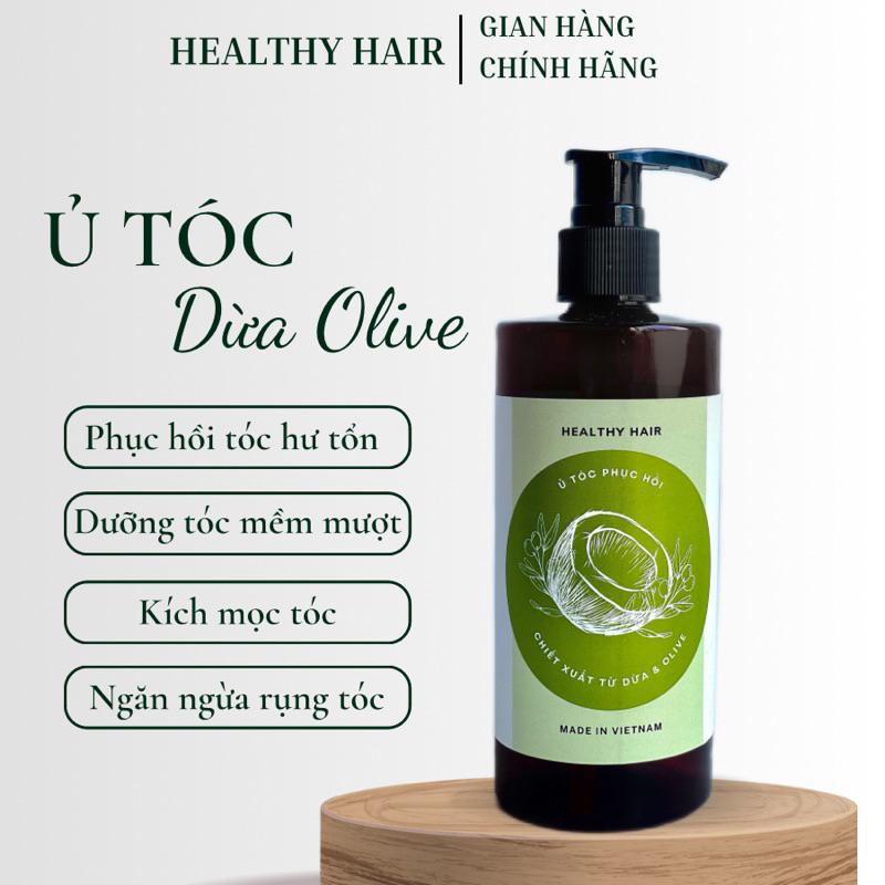 Dầu xả, ủ tóc Healthy Hair dưỡng tóc chắc khỏe mềm mượt tự nhiên 300ml
