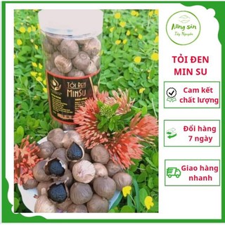 Tỏi đen cô đơn/Tỏi đen loại 1 dẻo ngọt hủ 500g