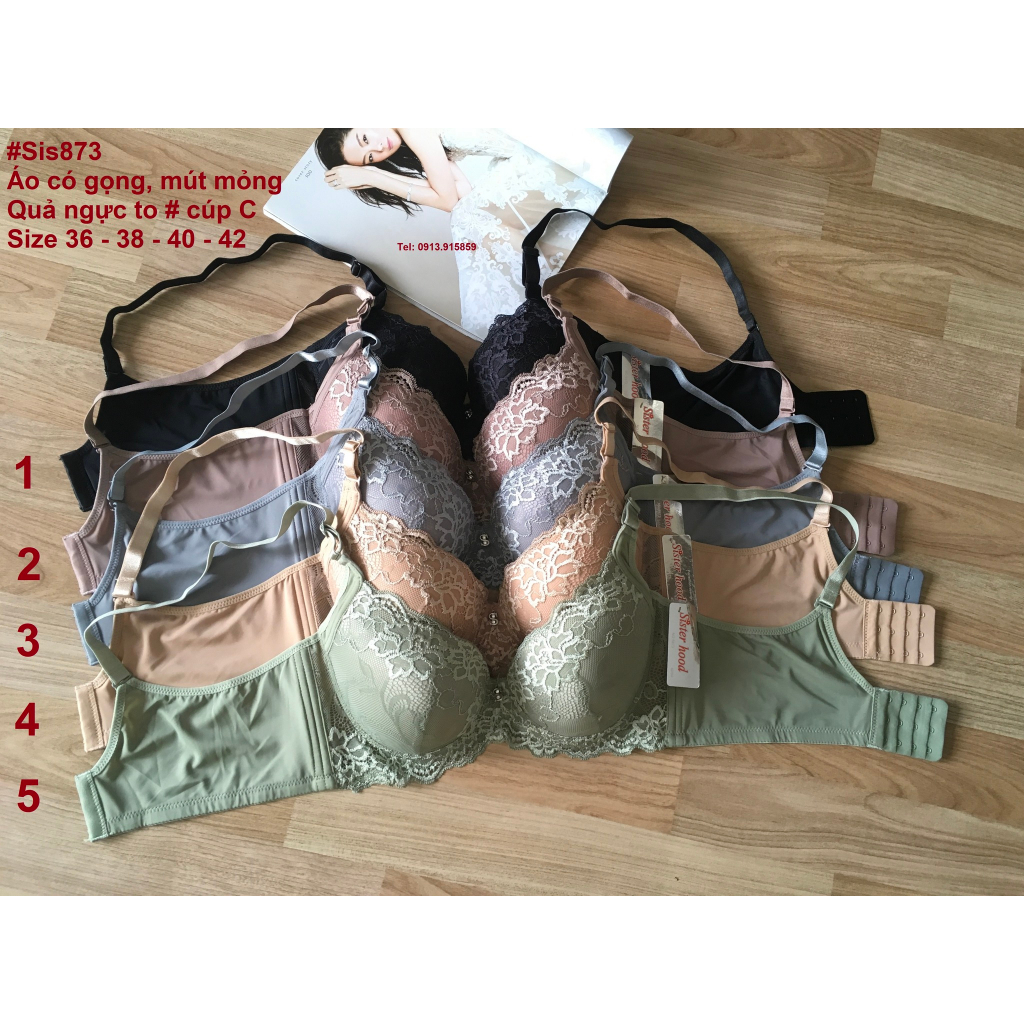 Áo ngực bigsize hàng chuẩn Thái Lan Sis 873