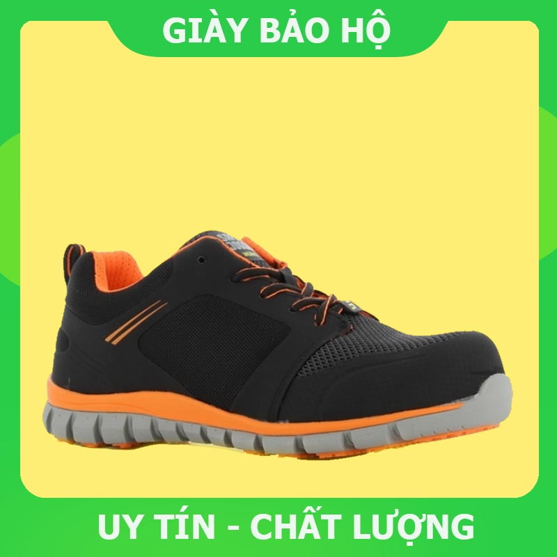 [Hàng Chính Hãng] Giày Bảo Hộ Safety Jogger Ligero Cam Siêu Nhẹ, Đế Chống Sốc, Chống Tĩnh Điện, Chống Trơn Trượt