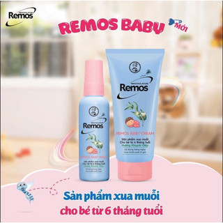 Xịt chống muỗi Remos Baby Hương khuynh diệp chống muỗi cho bé từ 6 tháng tuổi