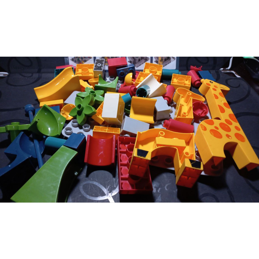 Đồ Chơi Xếp Hình Cho Bé Luckykid, Đồ Chơi Giáo Dục Lắp Ráp Lego Cầu Trượt Thả Bi, Lắp Ráp Đường Ống 07016