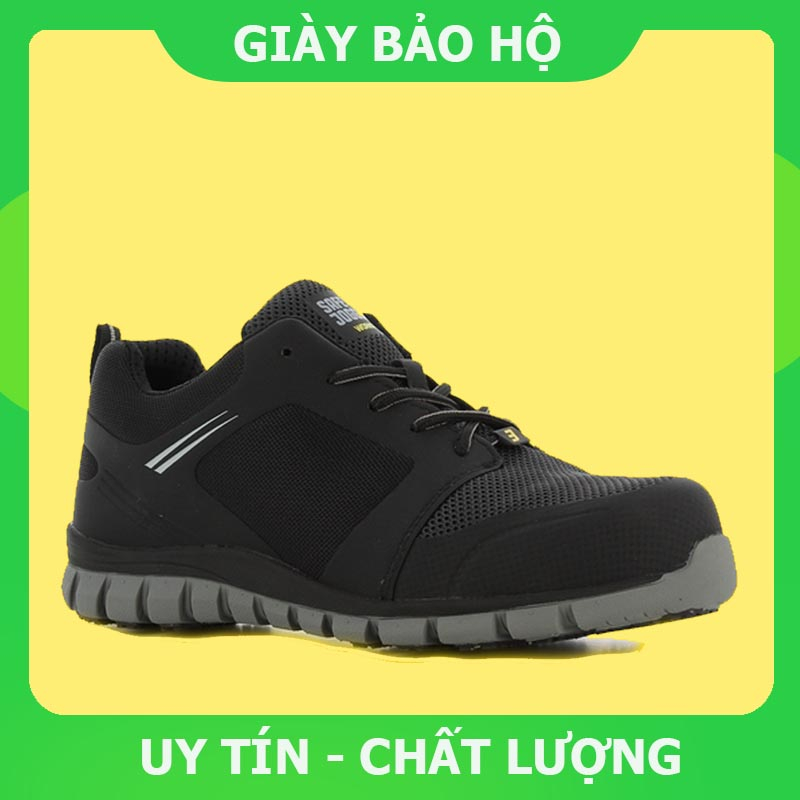 [Hàng Chính Hãng] Giày Bảo Hộ Safety Jogger Ligero Đen Siêu Nhẹ, Đế Chống Sốc, Chống Tĩnh Điện, Chống Va Đập