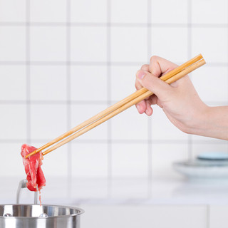 1 đôi đũa gỗ dài 37cm để chiên xào, nấu ăn