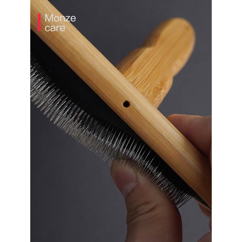 Lược chải bung gỗ cao cấp Fine pet cao cấp