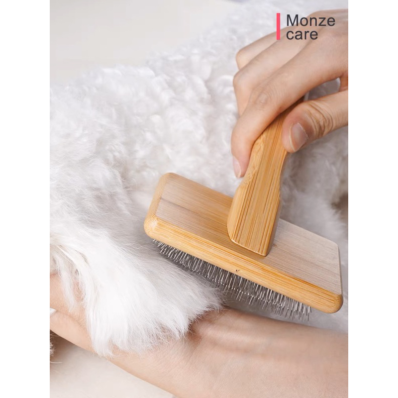 Lược chải bung gỗ cao cấp Fine pet cao cấp