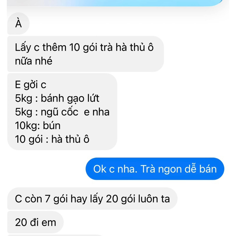 Trà hà thủ ô túi lọc