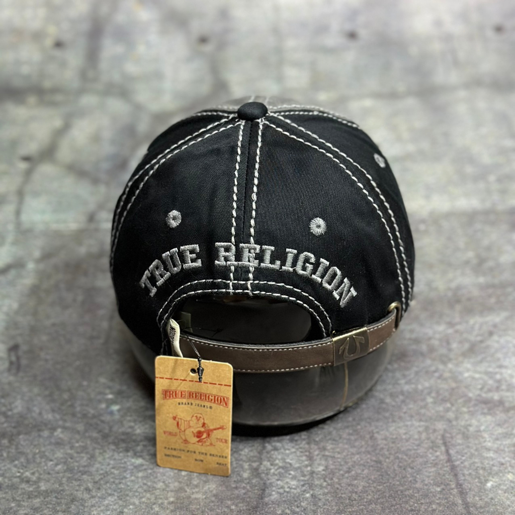 Nón ông địa đàng true Mũ lưỡi trai địa cầm đàng màu xám đen truyền thống