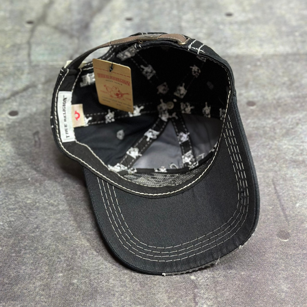 Nón ông địa đàng true Mũ lưỡi trai địa cầm đàng màu xám đen truyền thống