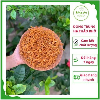 Đông trùng hạ thảo/trà đông trùng hạ thảo/đông trùng sấy 100g