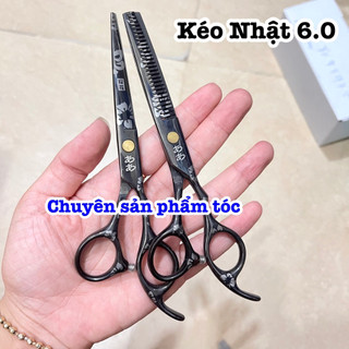 ✅freeship✅ Kéo cắt tỉa tóc Nhật 6.0 in