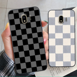 Ốp lưng Samsung J2 Pro / J2 Core / J2 Prime / J4 caro đen trắng họa tiết bàn cờ thương hiệu đẹp cute