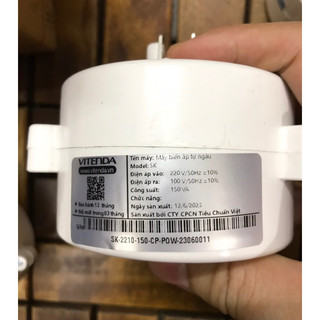 Máy biến áp tự ngẫu-cục đổi nguồn 220v sang 110v vitenda 150va lõi đồng xịn